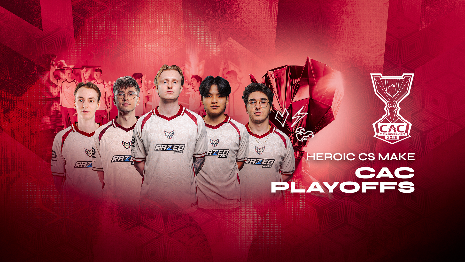 HEROIC CS MAKES PLAYOFFS IN CHINA